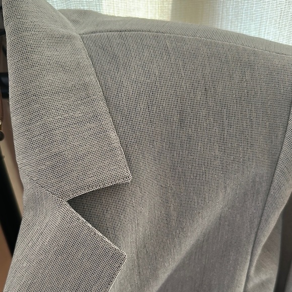 Emily Light Grey/Tan Skirt Suit size 16 - Picture 3 of 16
